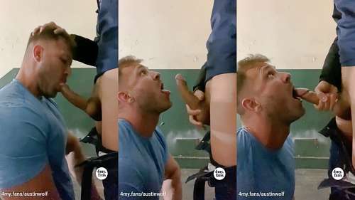 4MyFans – Austin Wolf sucks the cum out of a teen cock
