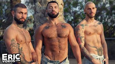 EricVideos – Horny Studs Part 1 – FabioVini, Jeffrey Lloyd & Nik Fros