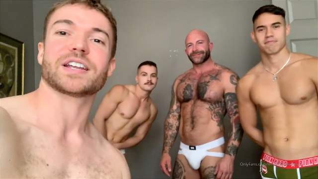 OnlyFans – Gabriel Cross, Dick James, Oliver Hunt & Austin Sugar