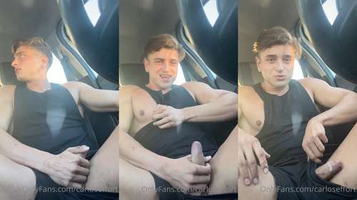 OnlyFans – Carlos Effort – Estaba de camino al gimnasio pero demasiado cachondo para entrenar alguna vez te ha pasado?