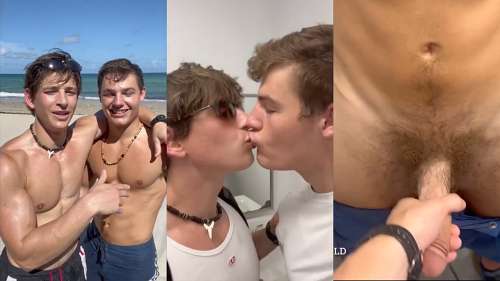 OnlyFans – Reno Gold & Kegan Keller in the public restroom