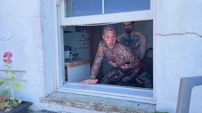 RFC – Hoping the neighbours get distracted by my mates tattoos while i eat his hole – InkedBrln, Malorie Likes