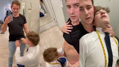OnlyFans – Fucking in the fitting room – Conner Blakely & Josh Brady