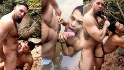 OnlyFans – Chuck Conrad & Chaka fucking on the beach