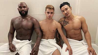 RawHole – Gaycation Brazil – Three Sauna Studs