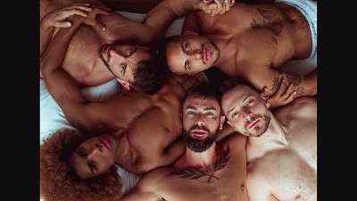 OnlyFans – Luke Rex 5-way with LuckyBxY, RamonHotxxx, JohnThomas  & Freakin9Affair5