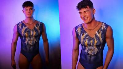 OnlyFans – PicAsssHole – Gymnastic World Championship Leotard – James Ash