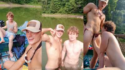 OnlyFans – Tate Hoskins – Lake Vlog with NoahWayBabe Part 1