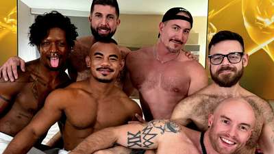 RFC – Hotel Orgy in NYC – Griff, J. Hound, Jason Luna, Jonzu, M. Hound, Rick